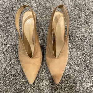Vince Camuto suede heels